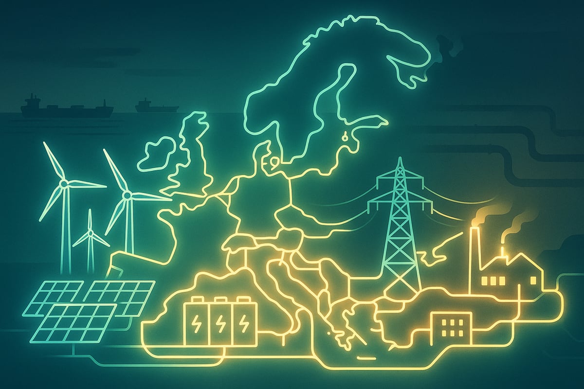 Indipendenza energetica UE: la strategia su rinnovabili, reti e stoccaggio